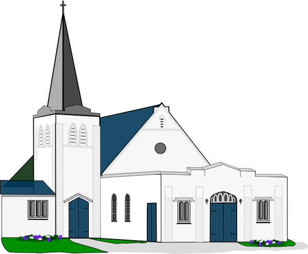 Gereja Katedral Kristus PNG Transparan