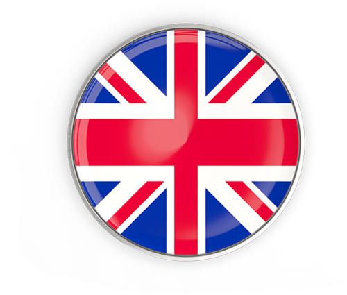 Kreis British Union Grunge Flag PNG-Datei