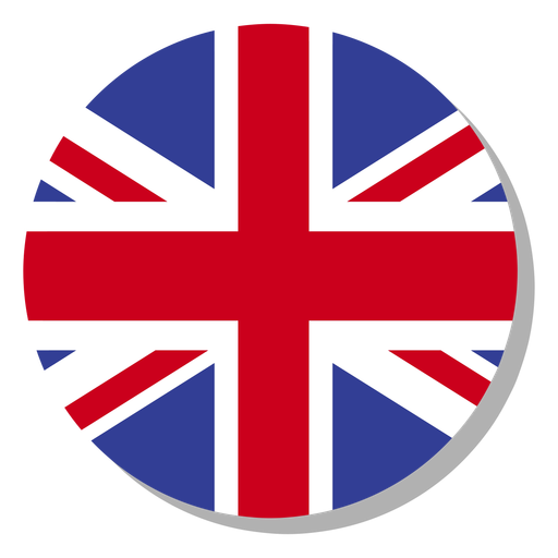 Circle British Union Grunge Flag PNG Image