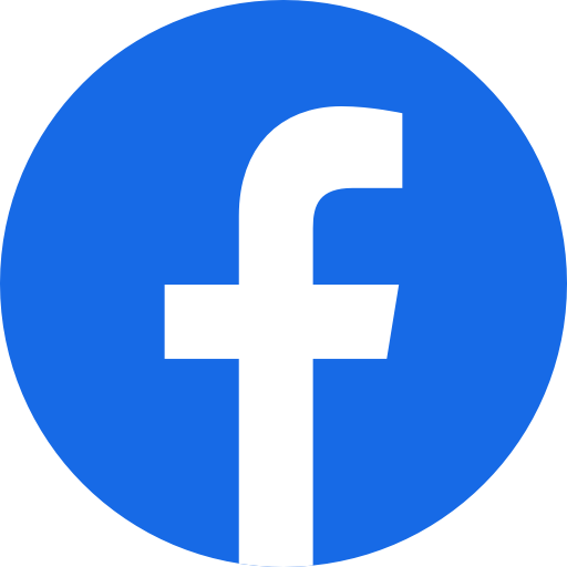 Circle Facebook Logo PNG Background Image