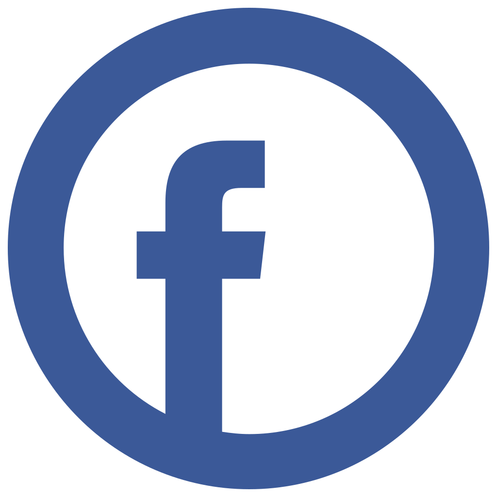 دائرة Facebook logo ملف PNG