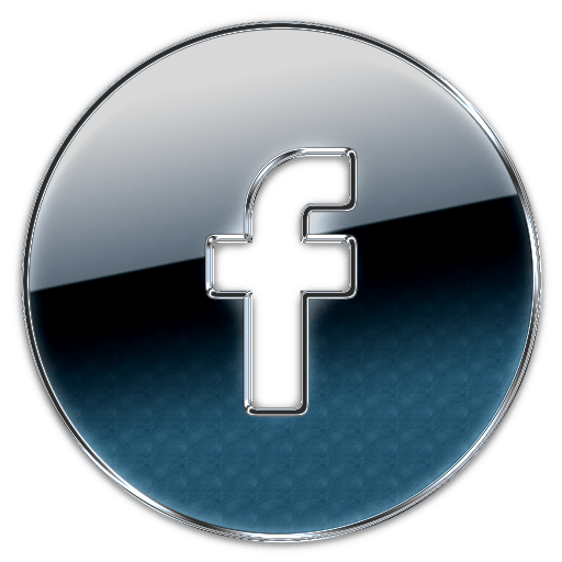 دائرة Facebook logo شفافة PNG