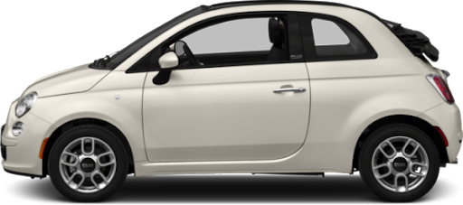 Classic White Fiat PNG Clipart