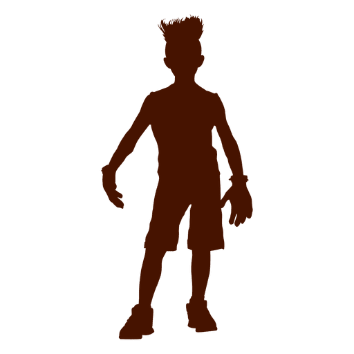 Clipart boy in piedi vettoriale Trasparente PNG
