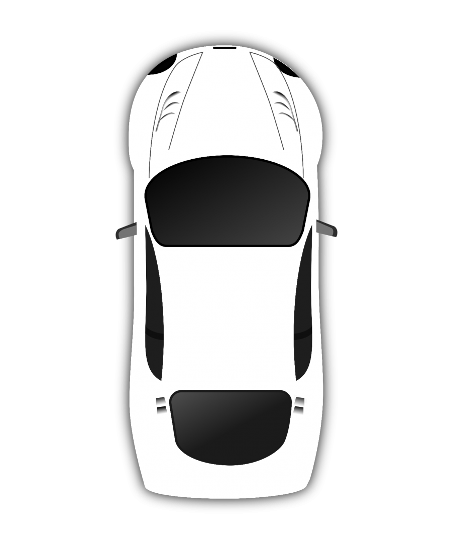 Clipart Vista superior de Ferrari PNG