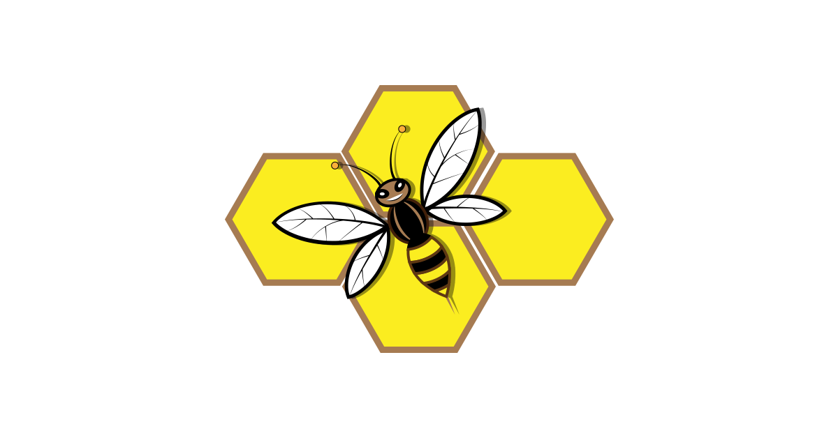 Clipart Honey Bee Vector PNG Image