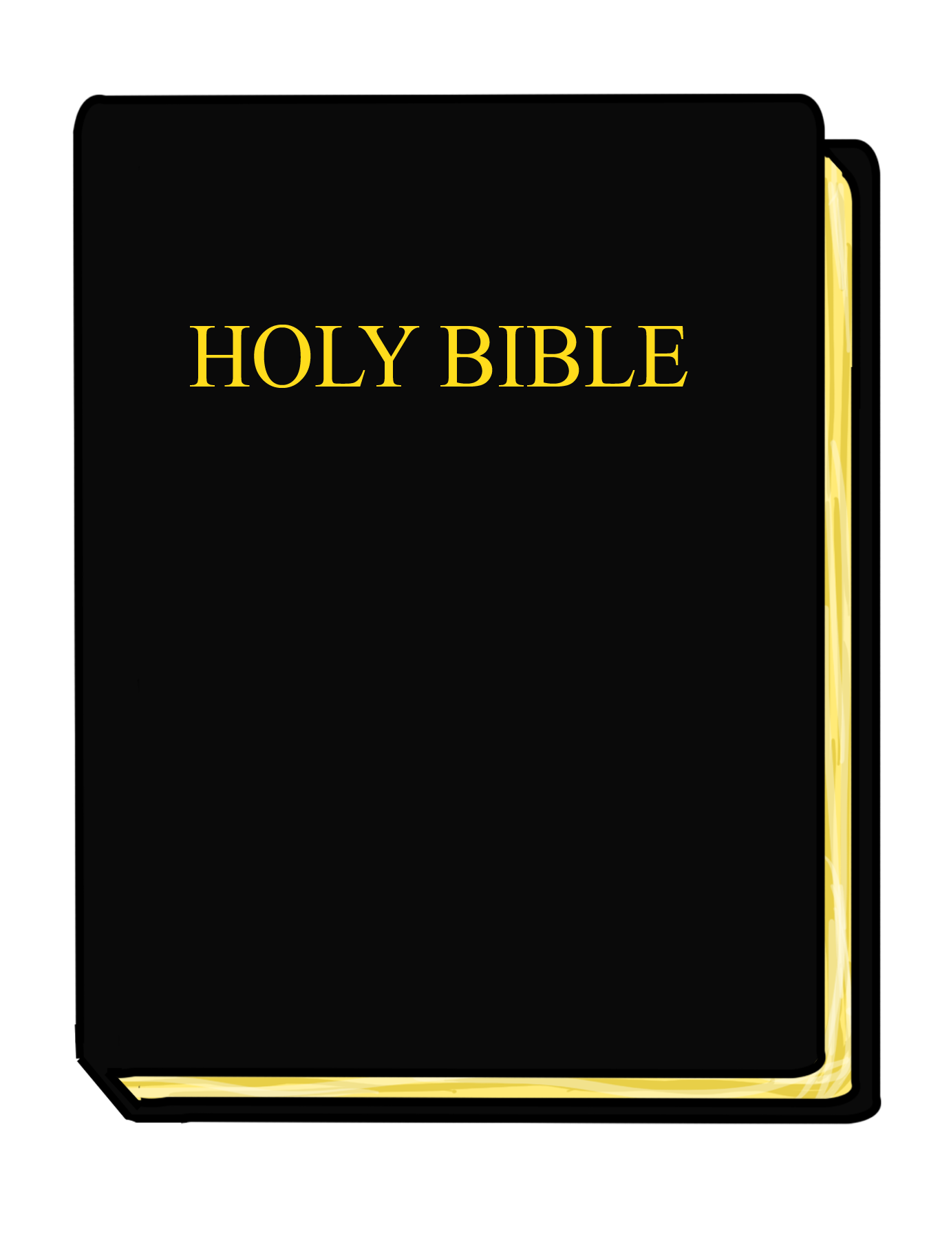 Fechar a Bíblia Sagrada PNG transparente