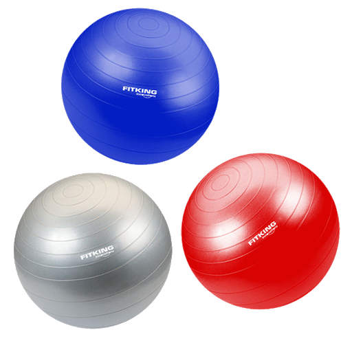 Colorful Fitness Ball PNG