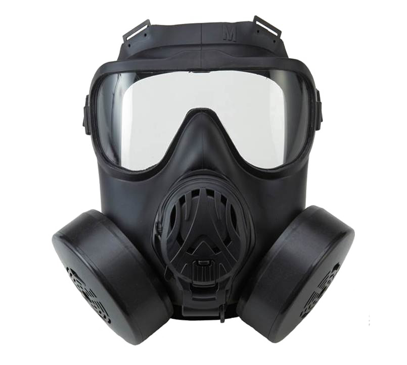 Cool Gas Mask Helmet PNG