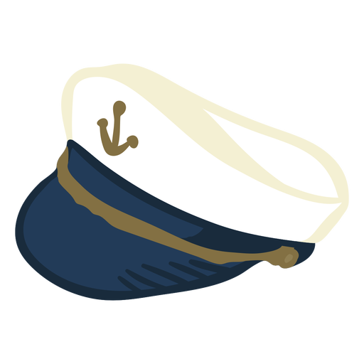 Cruise Captain Navy Cap PNG File