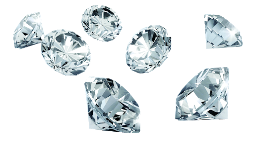 Diamond gemstone formas PNG