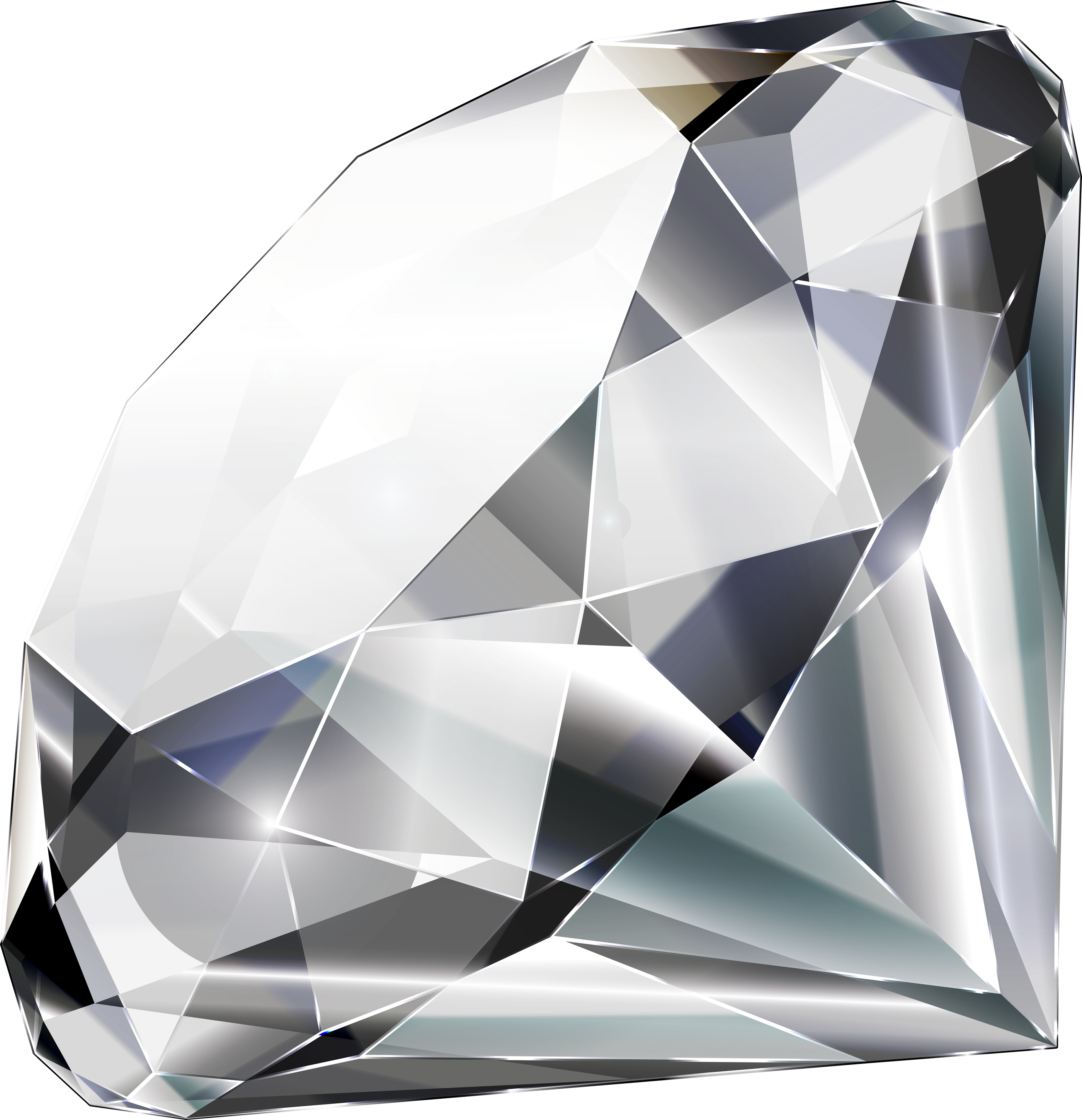 Diamond Gemstone вектор PNG