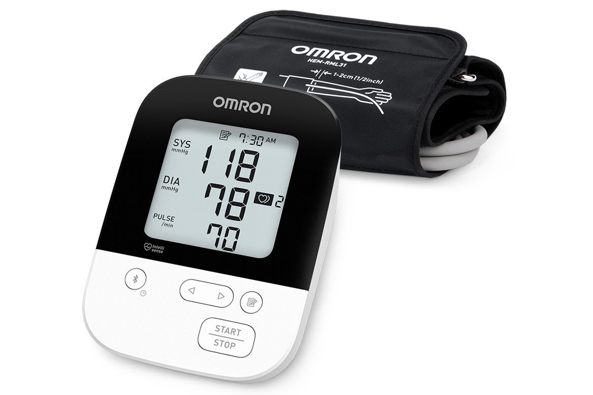 Monitor de pressão arterial digital Omron PNG