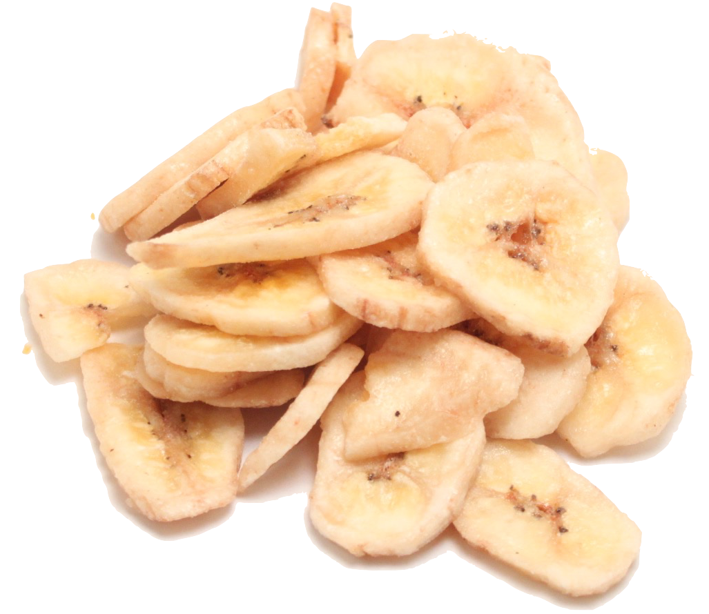 Gambar pisang kering PNG