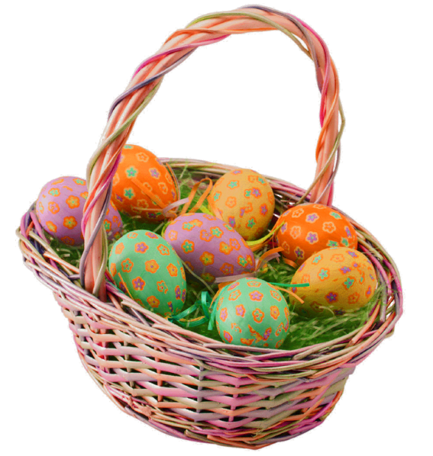 Pic PNG Basket Easter Egg