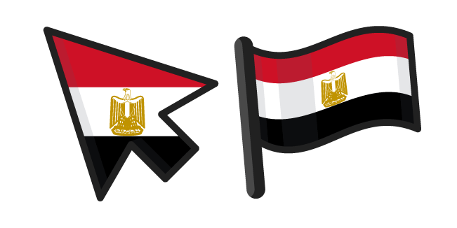 Egypt Flag PNG Background Image