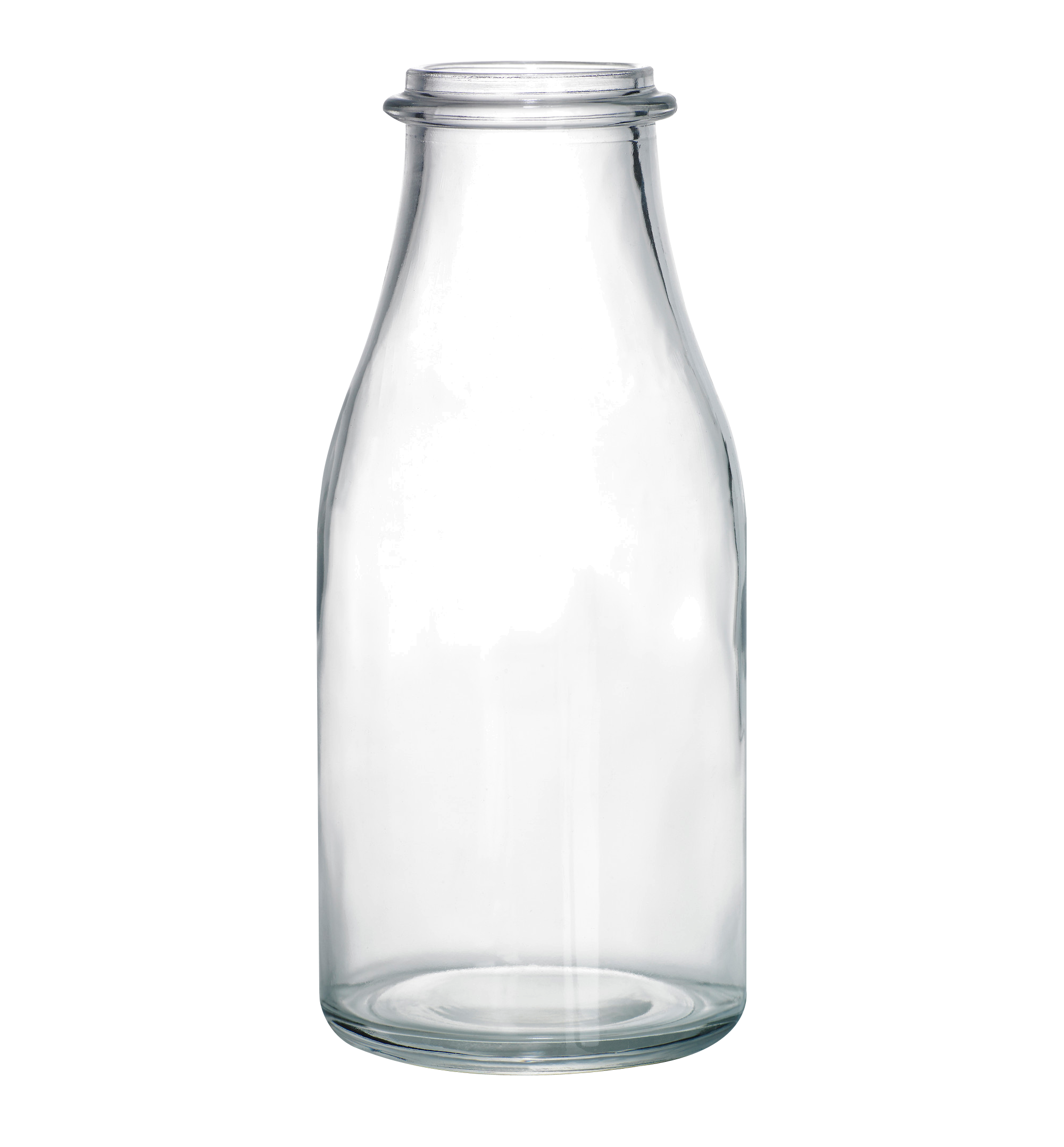 Botol kaca kosong PNG gambar Transparan