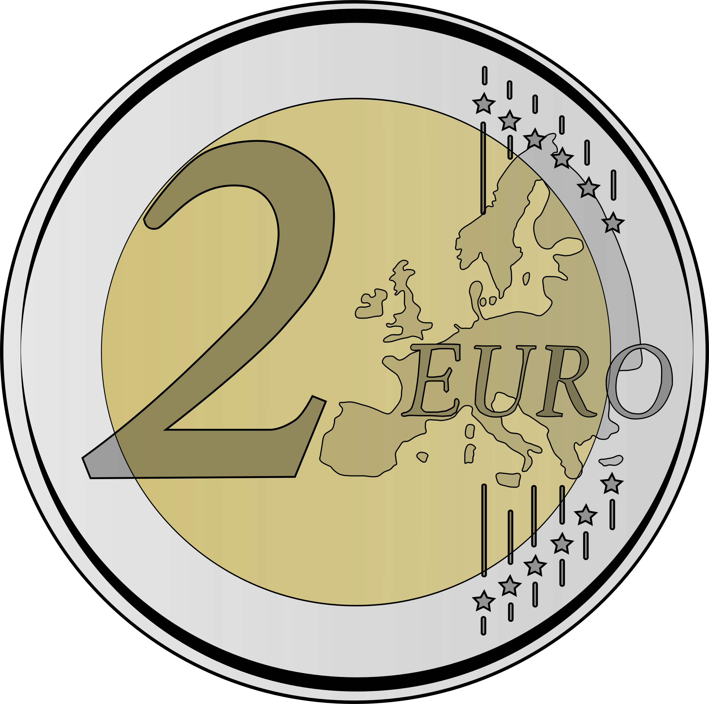 Euro PNG Clipart