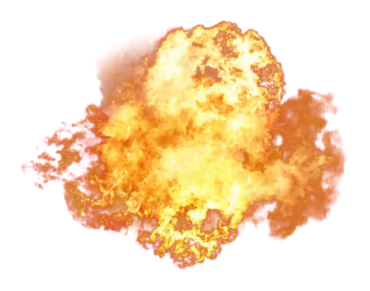 Explosion Fire PNG Free Download