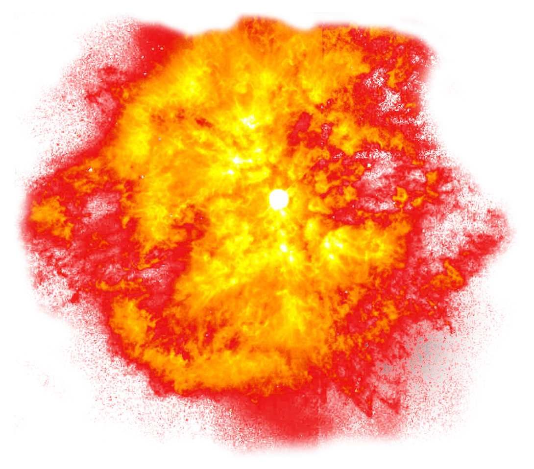 Explosion Fuoco PNG Transparent
