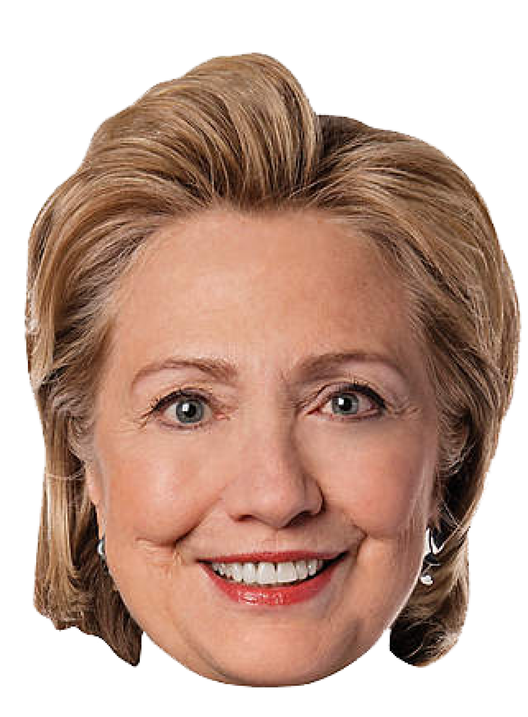 Face Hillary Clinton PNG Arquivo