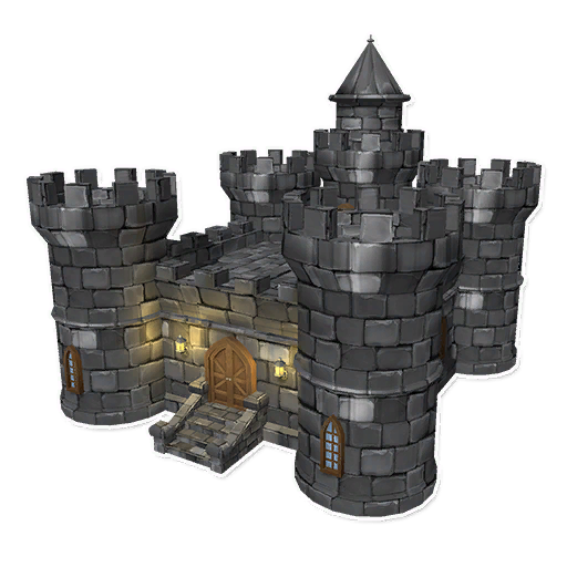 Fantasie kasteel PNG-bestand