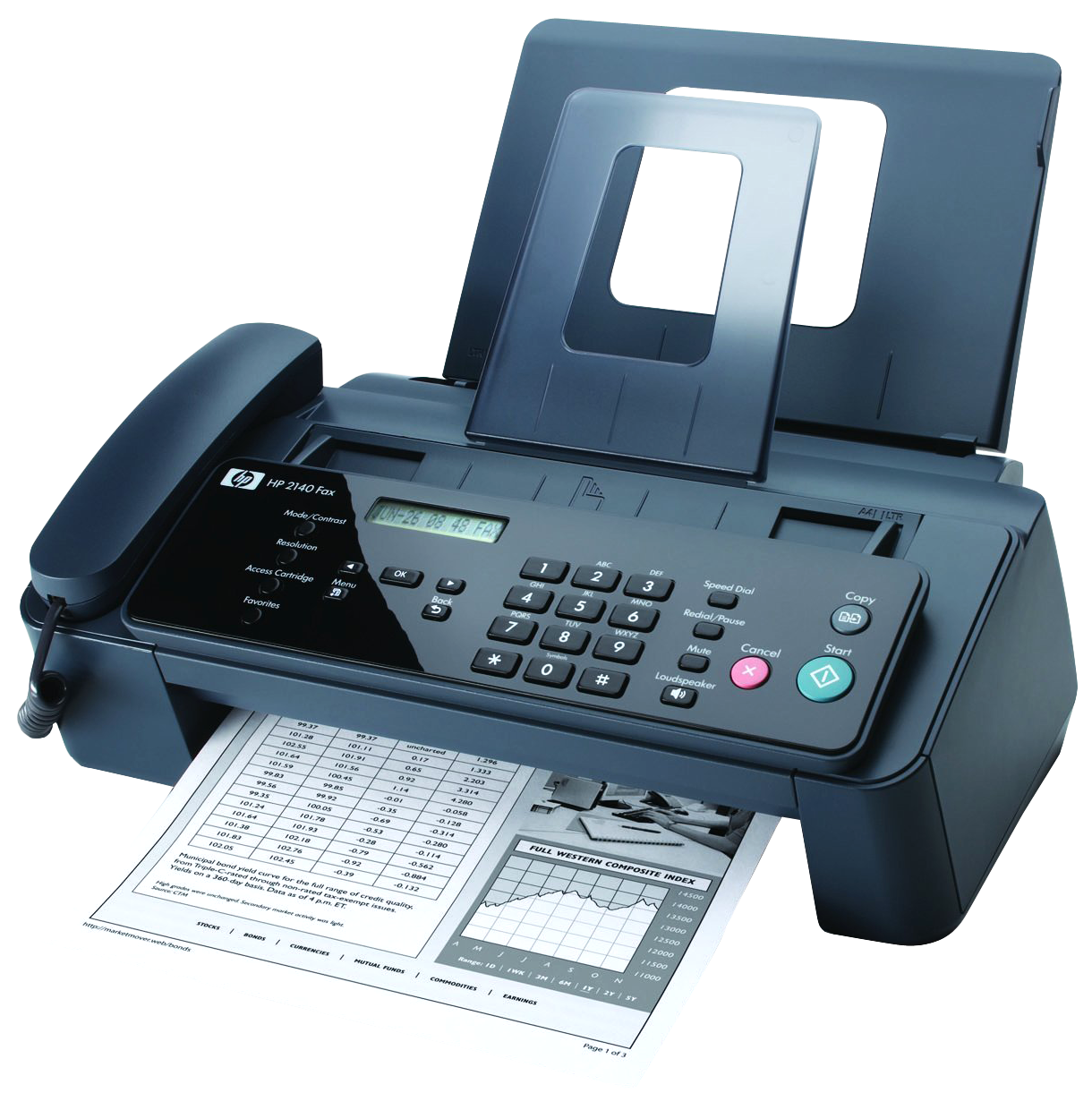 Fax Machine PNG Background Image
