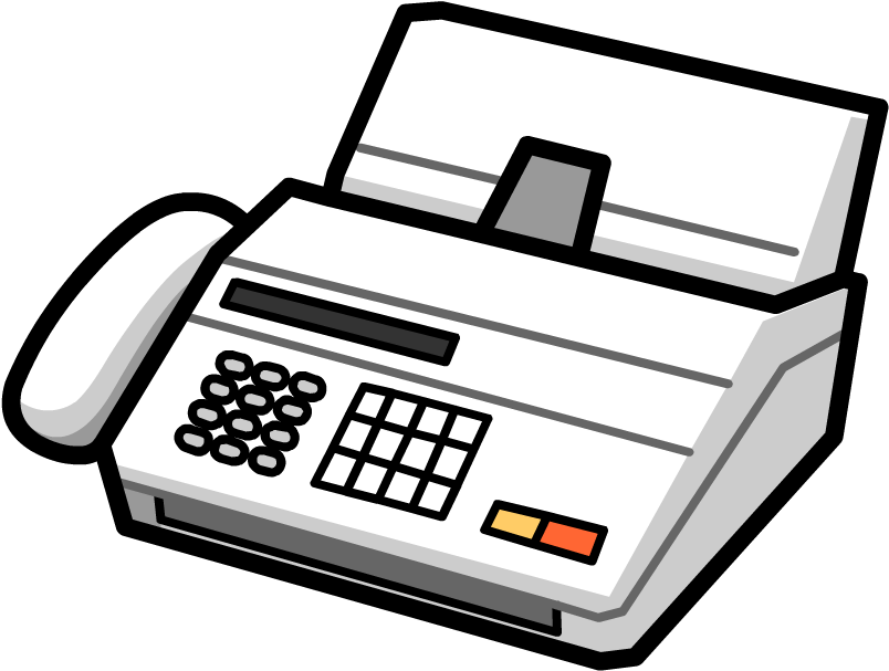 Fax Machine PNG File