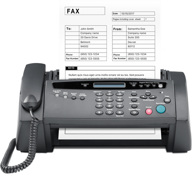 Fax máquina transparente imagens PNG