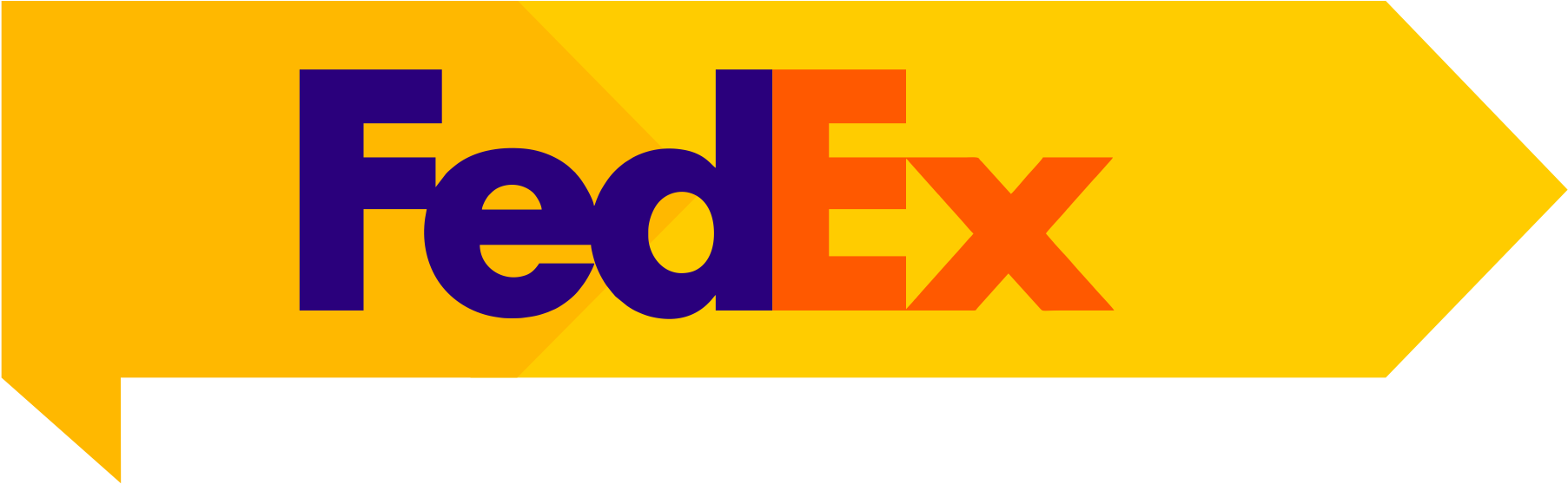 Logo FedEx PNG gambar Transparan