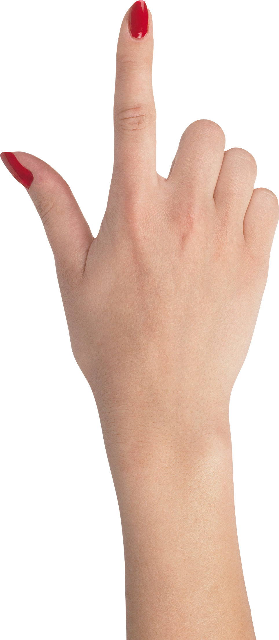 Female Finger Nail Polish Transparent PNG