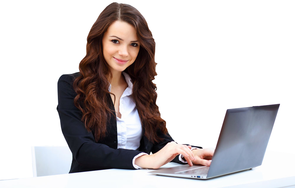 Babae Office Worker PNG Libreng pag-download