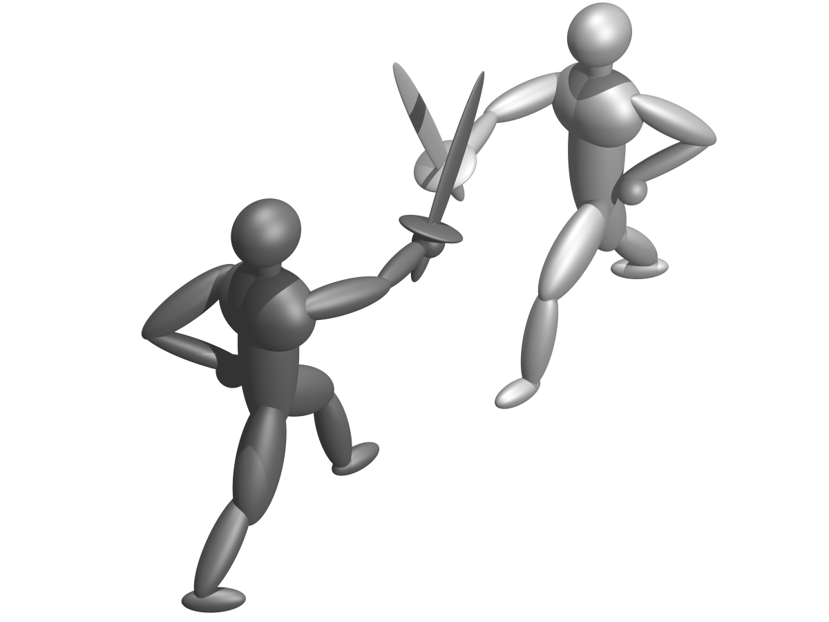 Fighting Clipart Transparent PNG