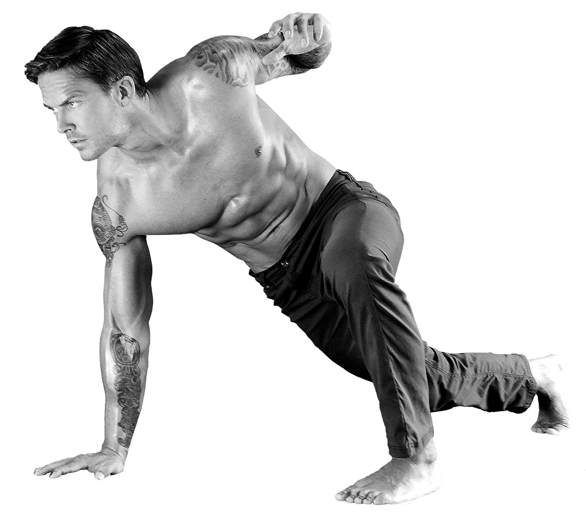 Fit Young Male Exercise Transparent PNG