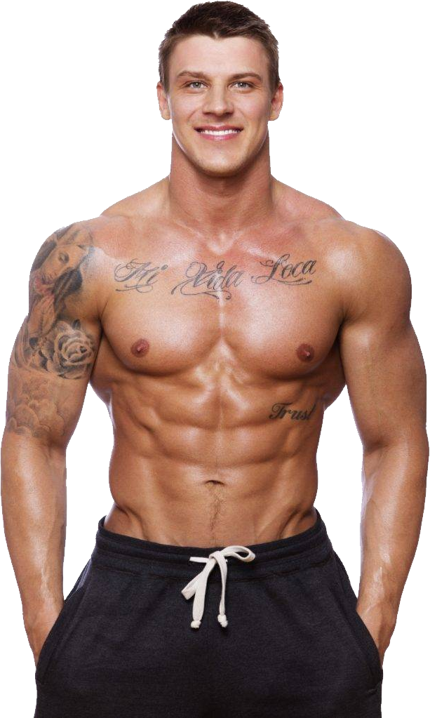 Fitness Man Physica PNG Trasparente