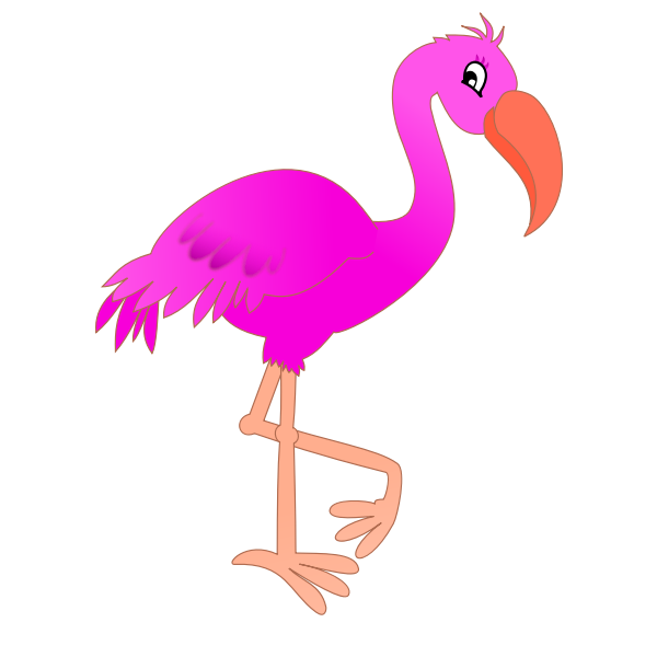 Flamingo Bird Vector Pink Transparent PNG