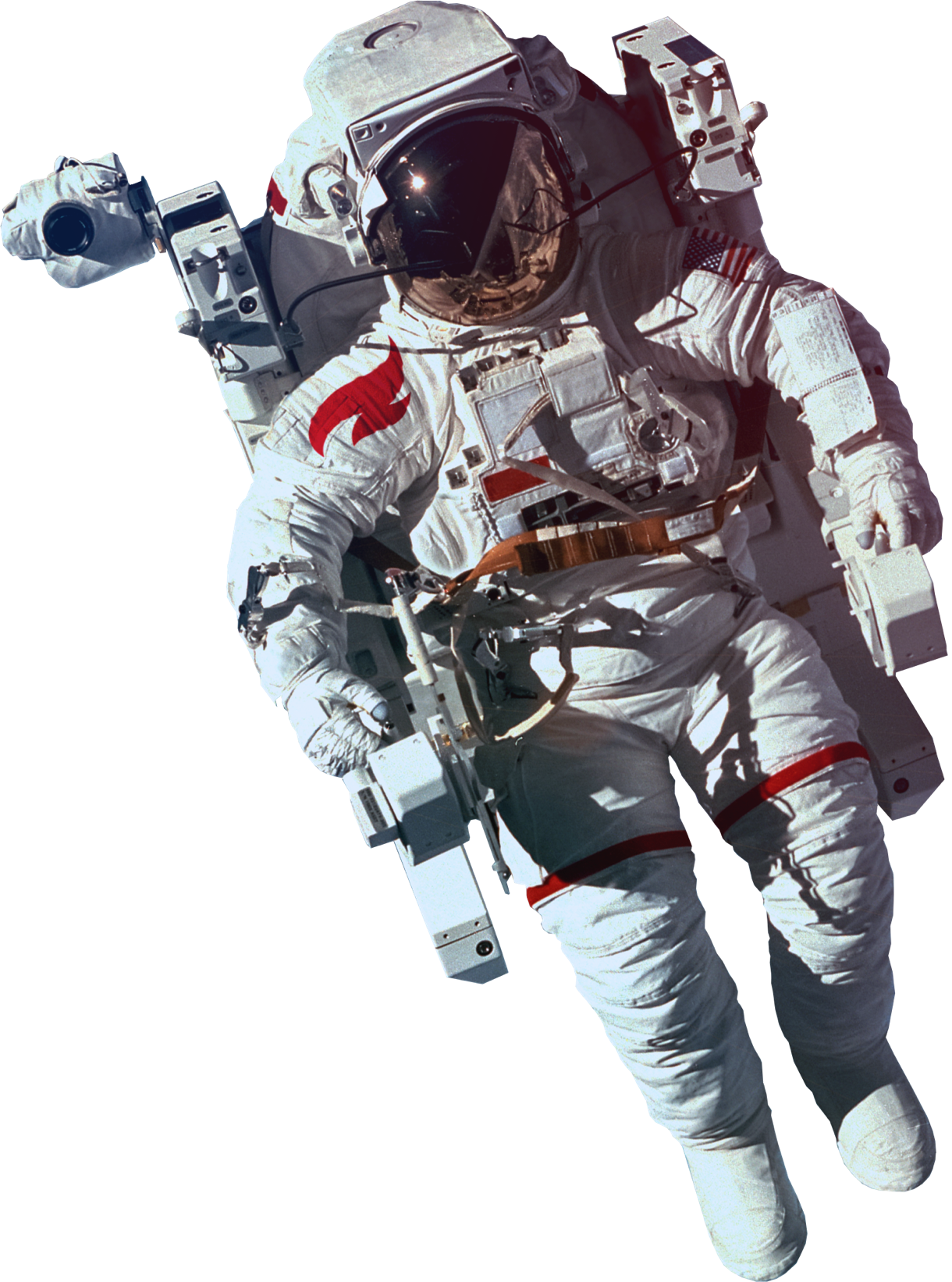 Floating Astronauter PNG Clipart