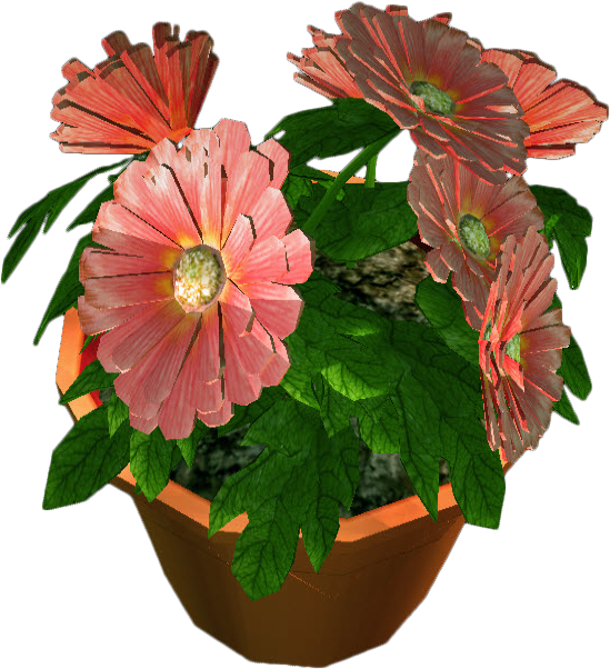 Flower Pot Front View Transparent PNG