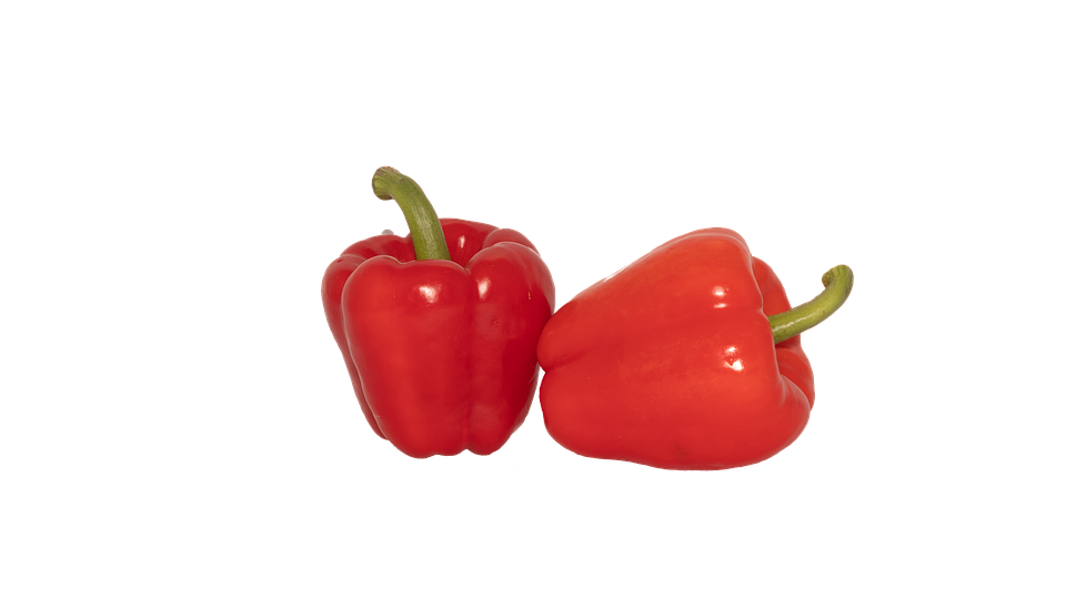 Fresh Bell Pepper Red Organic Transparent PNG