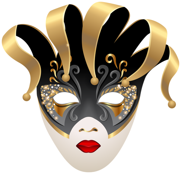 Full Face Carnival Eye Mask PNG Image
