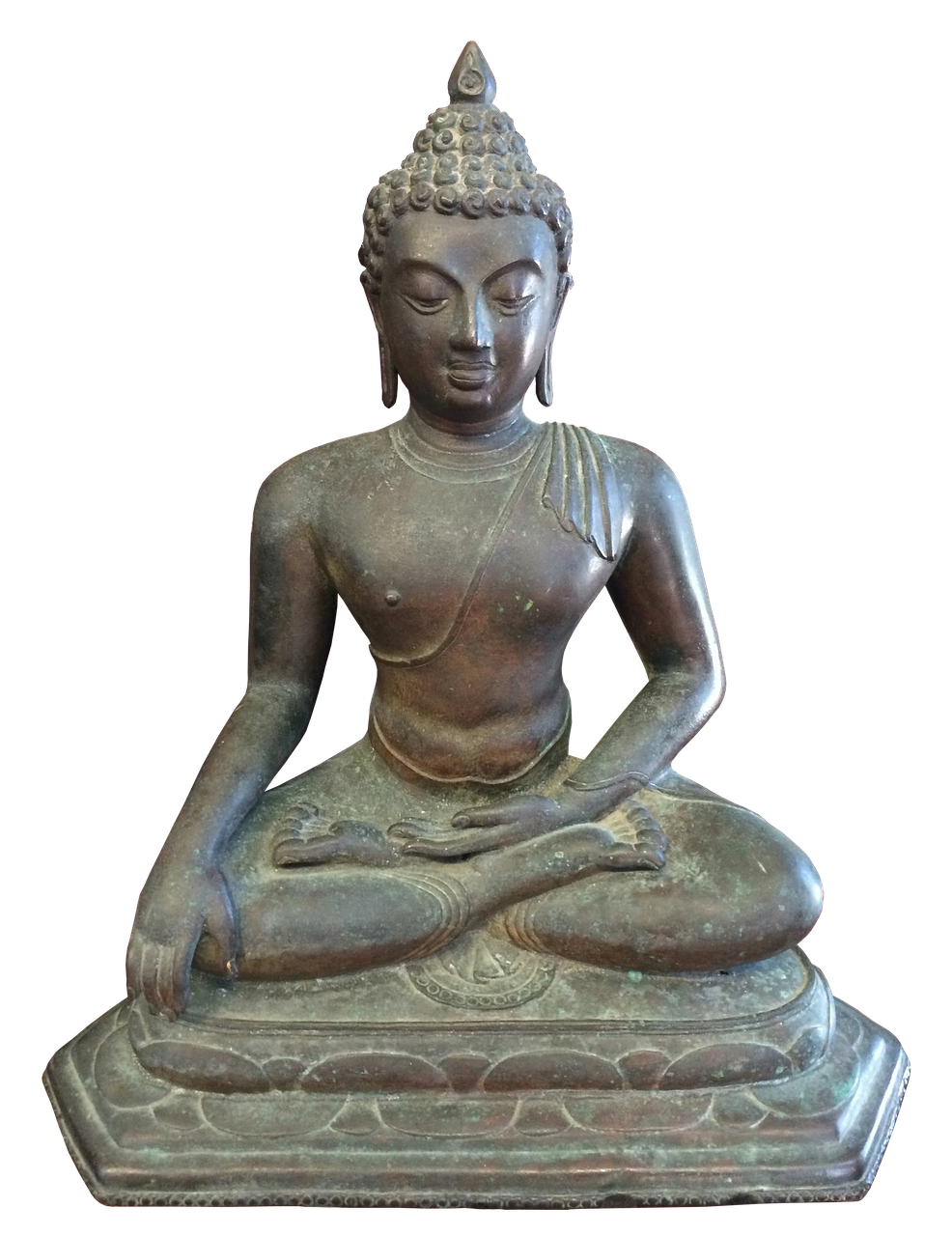 Gautam Buddha Statue PNG Image