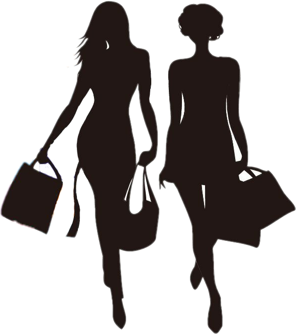 Girl Shopping Vector Fashion Transparent PNG