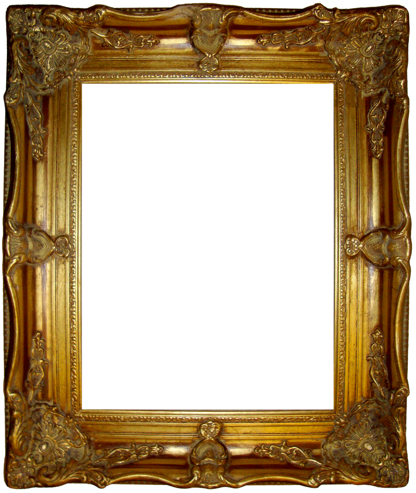 Gold Antique Frame Transparent Background