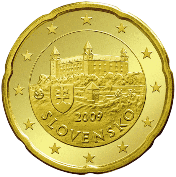 Gold Euro PNG Pic