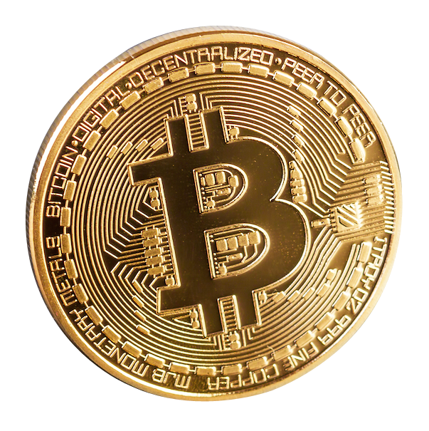 Gold Real Bitcoin Transparent PNG