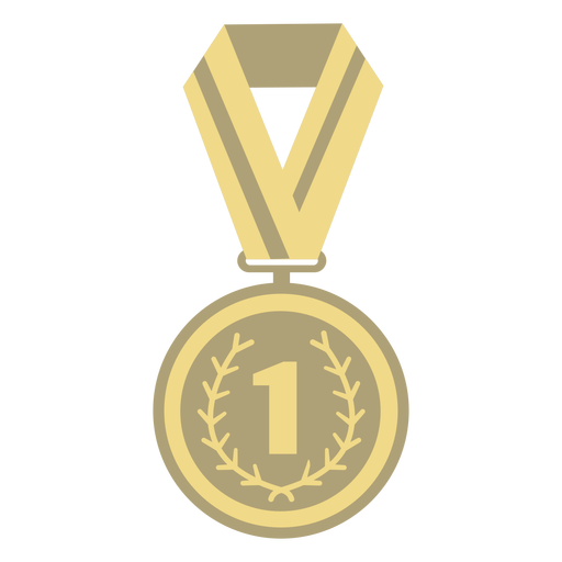 ميدالية كرة السلة الذهبية شفافة PNG