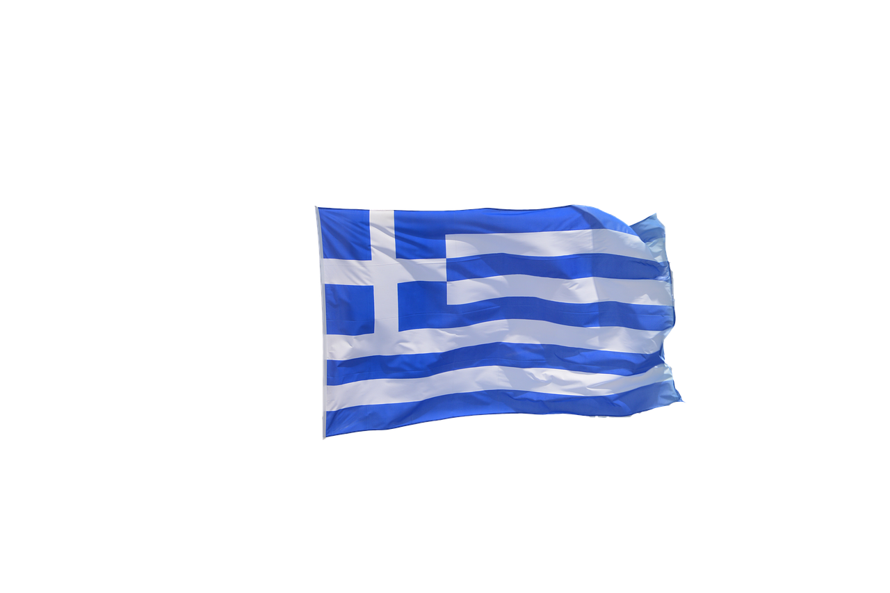 Flag Yunani PNG Gambar