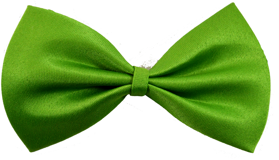 Green Bow Tie Transparent PNG