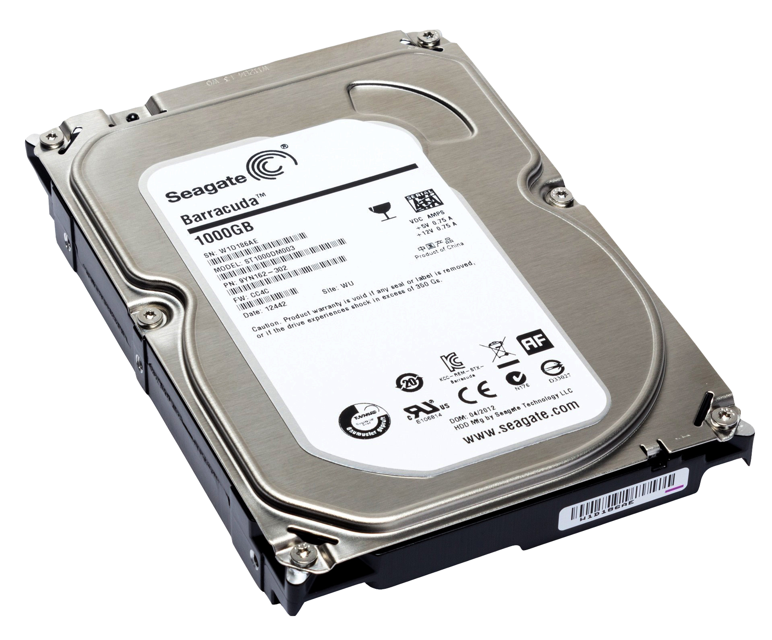 HDD Hard Disc PNG File