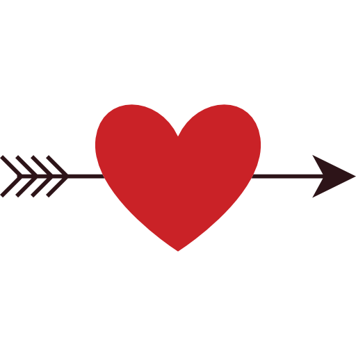 Flecha del corazón Imagen PNG